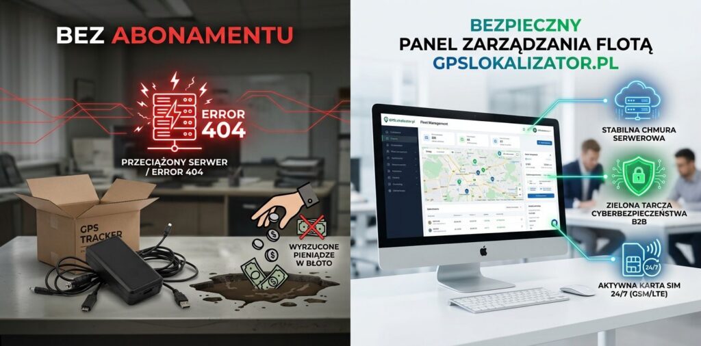 GPS z abonamentem vs GPS bez abonamentu