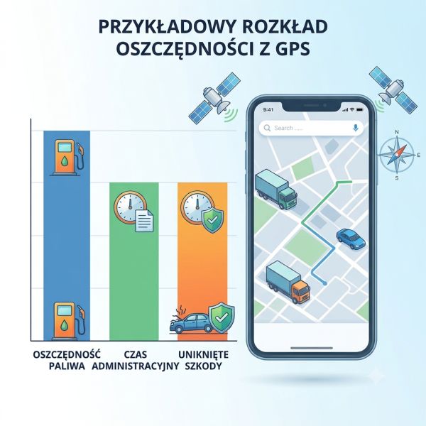 Lokalizator GPS - oszczędności