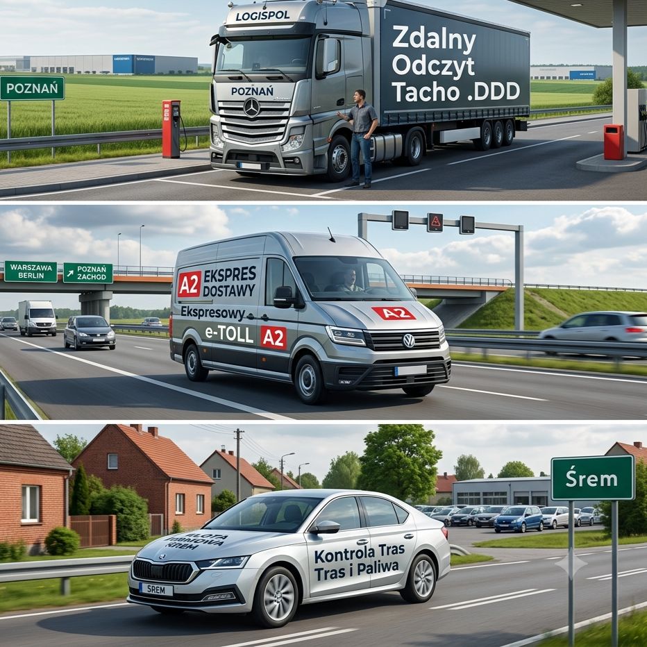 Monitoring GPS Poznań